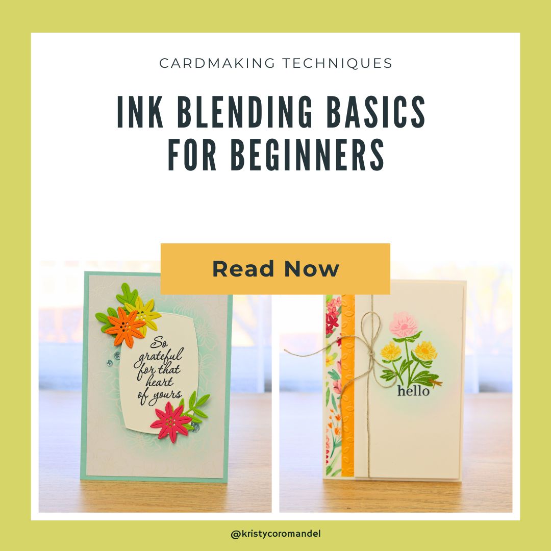 Ink Blending Basics for Beginners | Cardmaking Techniques