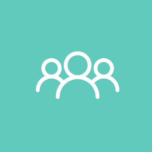 Group of people icon representing the Paper Crafters Academy membership community